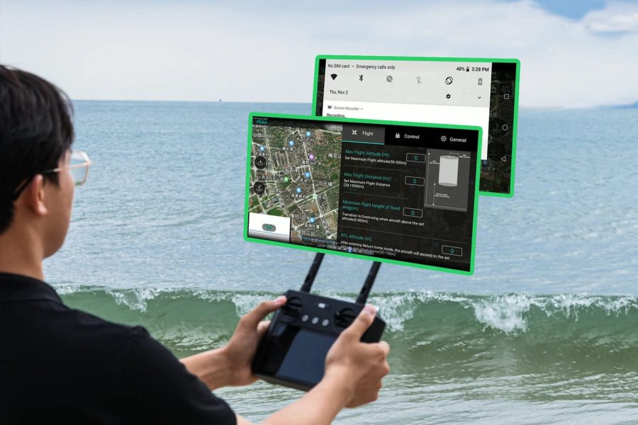 HEQ Remote Controller Fly App Demo